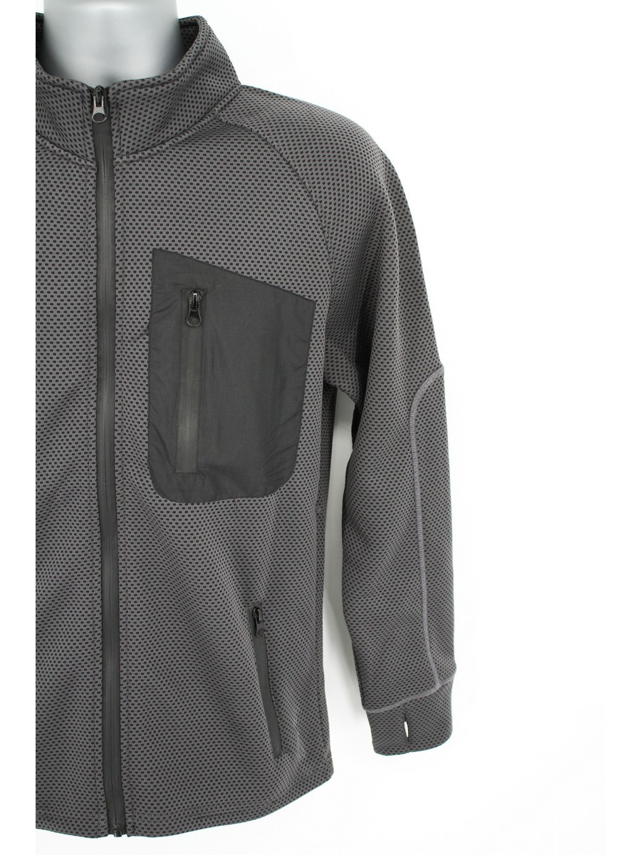 Grafft Workwear Buffalo Knit Jacket - Gun Metal GreyBlack