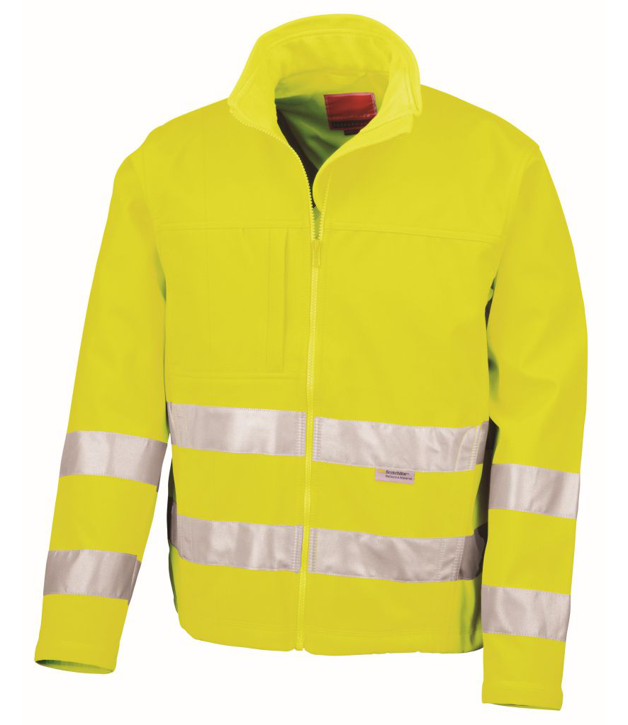 Result Safe-Guard Hi-Vis Soft Shell Jacket alternate view