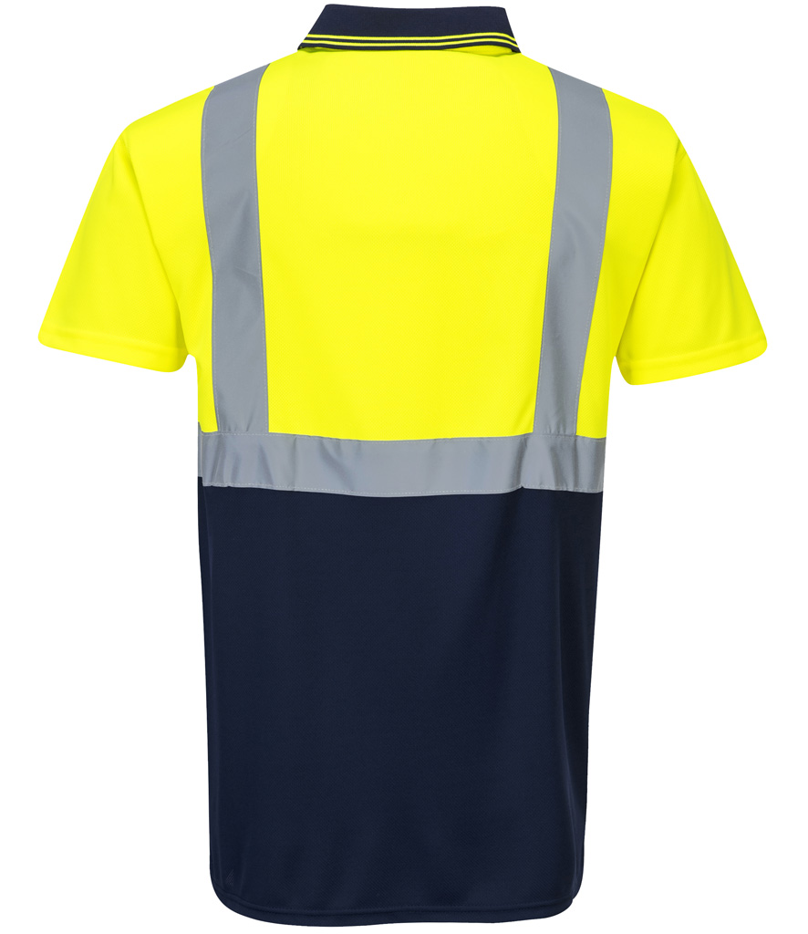Portwest Hi-Vis Two Tone Polo Shirt alternate view